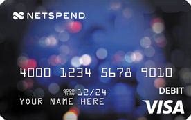 Netspend visa prepaid card online